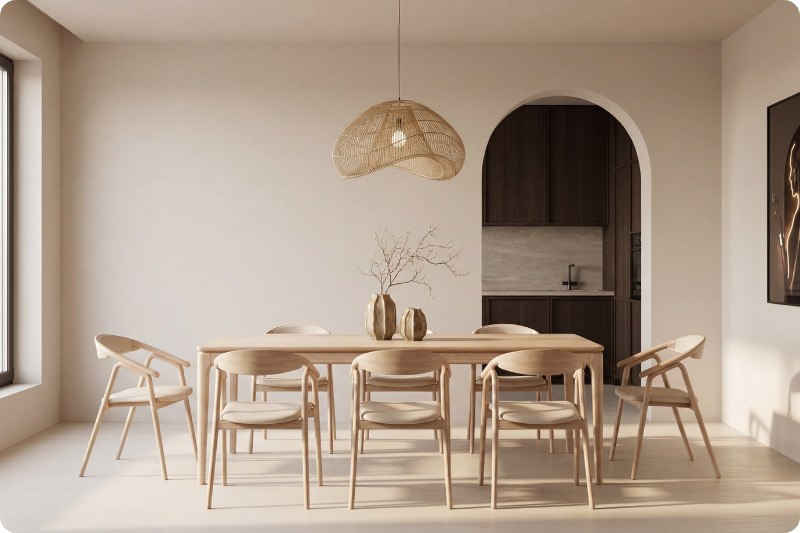 Finch Floating Dining Table - Caring for Your Dining Furniture
